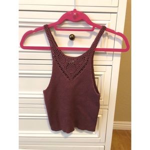 Pac Sun Crotchet crop top